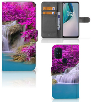 B2Ctelecom Wallet Bookcase OnePlus Nord N10 Telefoonhoesje Waterval