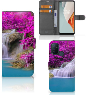 B2Ctelecom Wallet Bookcase OnePlus Nord N100 Telefoonhoesje Waterval