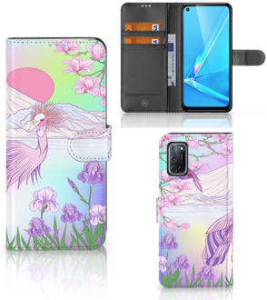 B2Ctelecom Wallet Bookcase OPPO A72 | OPPO A52 Telefoonhoesje Vogel