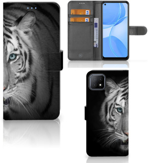 B2Ctelecom Wallet Bookcase OPPO A73 5G Hoesje Tijger