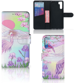 B2Ctelecom Wallet Bookcase OPPO A91 | Reno3 Telefoonhoesje Vogel