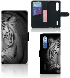 B2Ctelecom Wallet Bookcase OPPO Find X2 Pro Hoesje Tijger