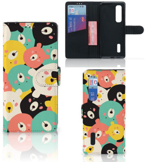 B2Ctelecom Wallet Bookcase OPPO Find X2 Pro Telefoonhoesje Bears