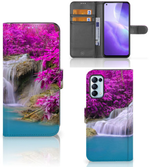 B2Ctelecom Wallet Bookcase OPPO Find X3 Lite Telefoonhoesje Waterval