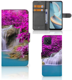 B2Ctelecom Wallet Bookcase OPPO Reno4 Z Telefoonhoesje Waterval