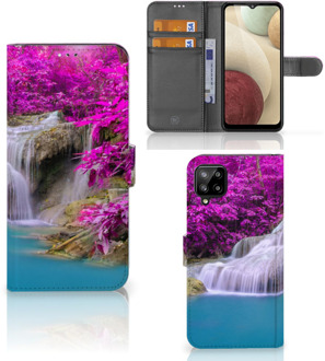 B2Ctelecom Wallet Bookcase Samsung Galaxy A12 Telefoonhoesje Waterval