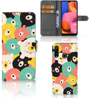 B2Ctelecom Wallet Bookcase Samsung Galaxy A20s Telefoonhoesje Bears