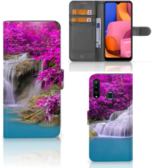 B2Ctelecom Wallet Bookcase Samsung Galaxy A20s Telefoonhoesje Waterval