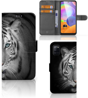 B2Ctelecom Wallet Bookcase Samsung Galaxy A31 Hoesje Tijger