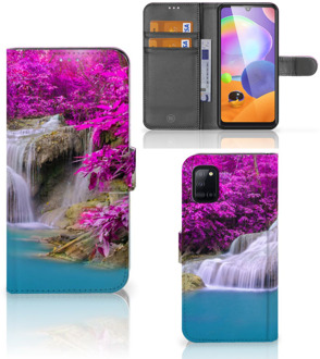 B2Ctelecom Wallet Bookcase Samsung Galaxy A31 Telefoonhoesje Waterval