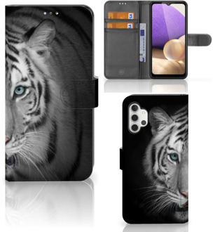 B2Ctelecom Wallet Bookcase Samsung Galaxy A32 4G Hoesje Tijger