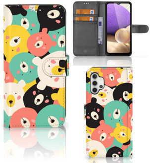 B2Ctelecom Wallet Bookcase Samsung Galaxy A32 4G Telefoonhoesje Bears