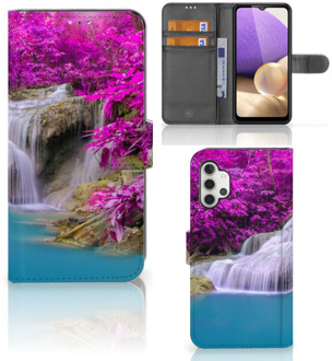 B2Ctelecom Wallet Bookcase Samsung Galaxy A32 4G Telefoonhoesje Waterval