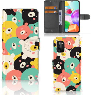 B2Ctelecom Wallet Bookcase Samsung Galaxy A41 Telefoonhoesje Bears