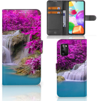 B2Ctelecom Wallet Bookcase Samsung Galaxy A41 Telefoonhoesje Waterval