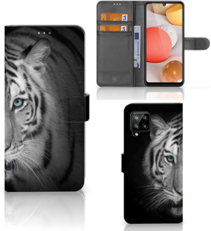 B2Ctelecom Wallet Bookcase Samsung Galaxy A42 5G Hoesje Tijger