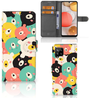 B2Ctelecom Wallet Bookcase Samsung Galaxy A42 5G Telefoonhoesje Bears