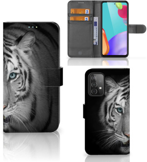 B2Ctelecom Wallet Bookcase Samsung Galaxy A52 Hoesje Tijger