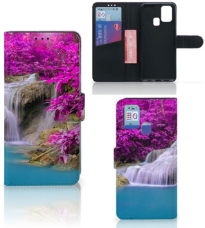 B2Ctelecom Wallet Bookcase Samsung Galaxy M31 Telefoonhoesje Waterval