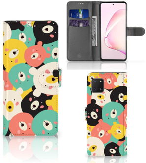 B2Ctelecom Wallet Bookcase Samsung Note 10 Lite Telefoonhoesje Bears