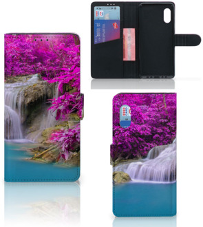 B2Ctelecom Wallet Bookcase Samsung Xcover Pro Telefoonhoesje Waterval