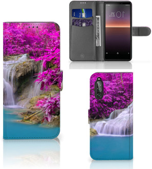 B2Ctelecom Wallet Bookcase Sony Xperia 10 II Telefoonhoesje Waterval