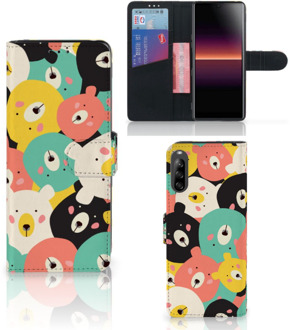 B2Ctelecom Wallet Bookcase Sony Xperia L4 Telefoonhoesje Bears