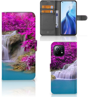 B2Ctelecom Wallet Bookcase Xiaomi Mi 11 Telefoonhoesje Waterval