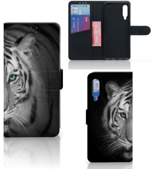 B2Ctelecom Wallet Bookcase Xiaomi Mi 9 Hoesje Tijger