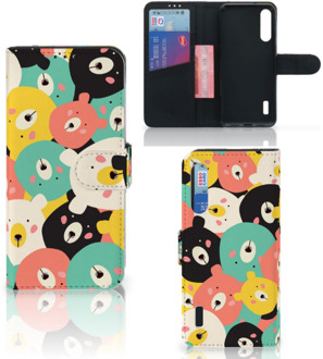 B2Ctelecom Wallet Bookcase Xiaomi Mi A3 Telefoonhoesje Bears