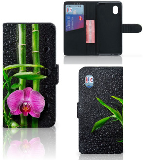 B2Ctelecom Wallet Case Alcatel 1B (2020) Hoesje Orchidee