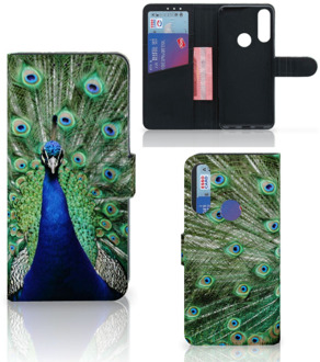 B2Ctelecom Wallet Case Alcatel 1S 2020 GSM Hoesje Pauw