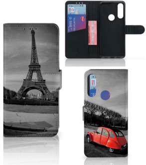 B2Ctelecom Wallet Case Alcatel 1S 2020 Hoesje Eiffeltoren