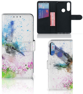 B2Ctelecom Wallet Case Alcatel 1S 2020 Hoesje Vogel