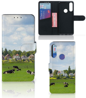 B2Ctelecom Wallet Case Alcatel 1S 2020 Smartphone Hoesje Hollandse Koeien