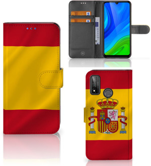 B2Ctelecom Wallet Case Huawei P Smart 2020 Smartphone Hoesje Spanje