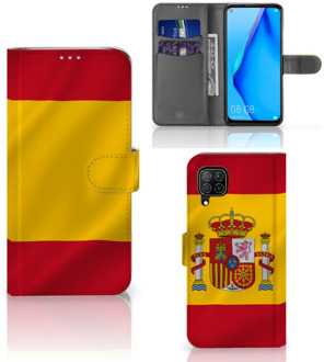 B2Ctelecom Wallet Case Huawei P40 Lite Smartphone Hoesje Spanje