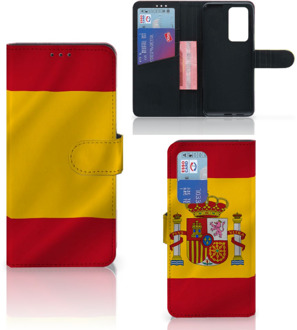 B2Ctelecom Wallet Case Huawei P40 Pro Smartphone Hoesje Spanje