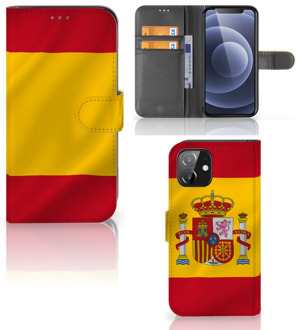 B2Ctelecom Wallet Case iPhone 12 | 12 Pro (6.1") Smartphone Hoesje Spanje