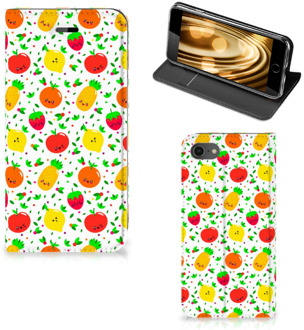 B2Ctelecom Wallet Case iPhone SE (2020) | 7/8 Hoesje Fruits