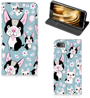 B2Ctelecom Wallet Case iPhone SE (2020) | 7/8 Hoesje Hondjes