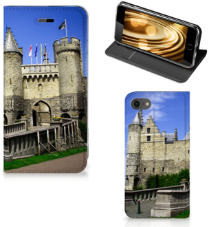 B2Ctelecom Wallet Case iPhone SE (2020) | 7/8 Hoesje Kasteel