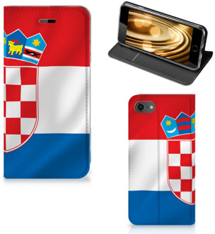 B2Ctelecom Wallet Case iPhone SE (2020) | 7/8 Hoesje Kroatië