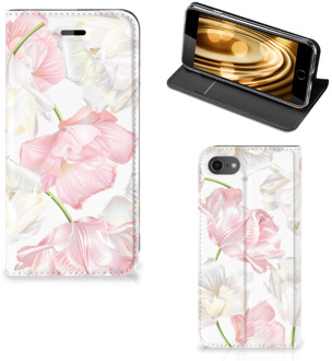 B2Ctelecom Wallet Case iPhone SE (2020) | 7/8 Hoesje Lovely Flowers