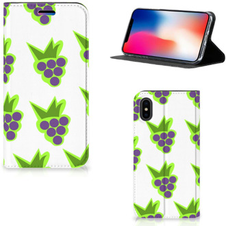 B2Ctelecom Wallet Case iPhone X | Xs Druiven