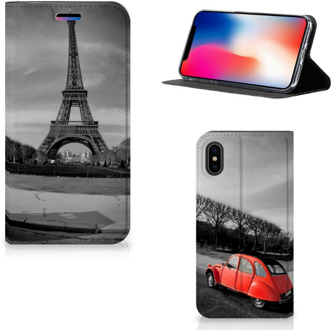 B2Ctelecom Wallet Case iPhone X | Xs Eiffeltoren