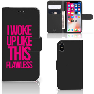 B2Ctelecom Wallet Case iPhone X | Xs Woke Up