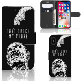 B2Ctelecom Wallet Case iPhone X | Xs Zombie