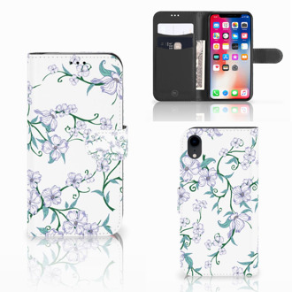 B2Ctelecom Wallet Case iPhone XRBlossom White