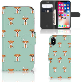 B2Ctelecom Wallet Case iPhone Xs | X Pups